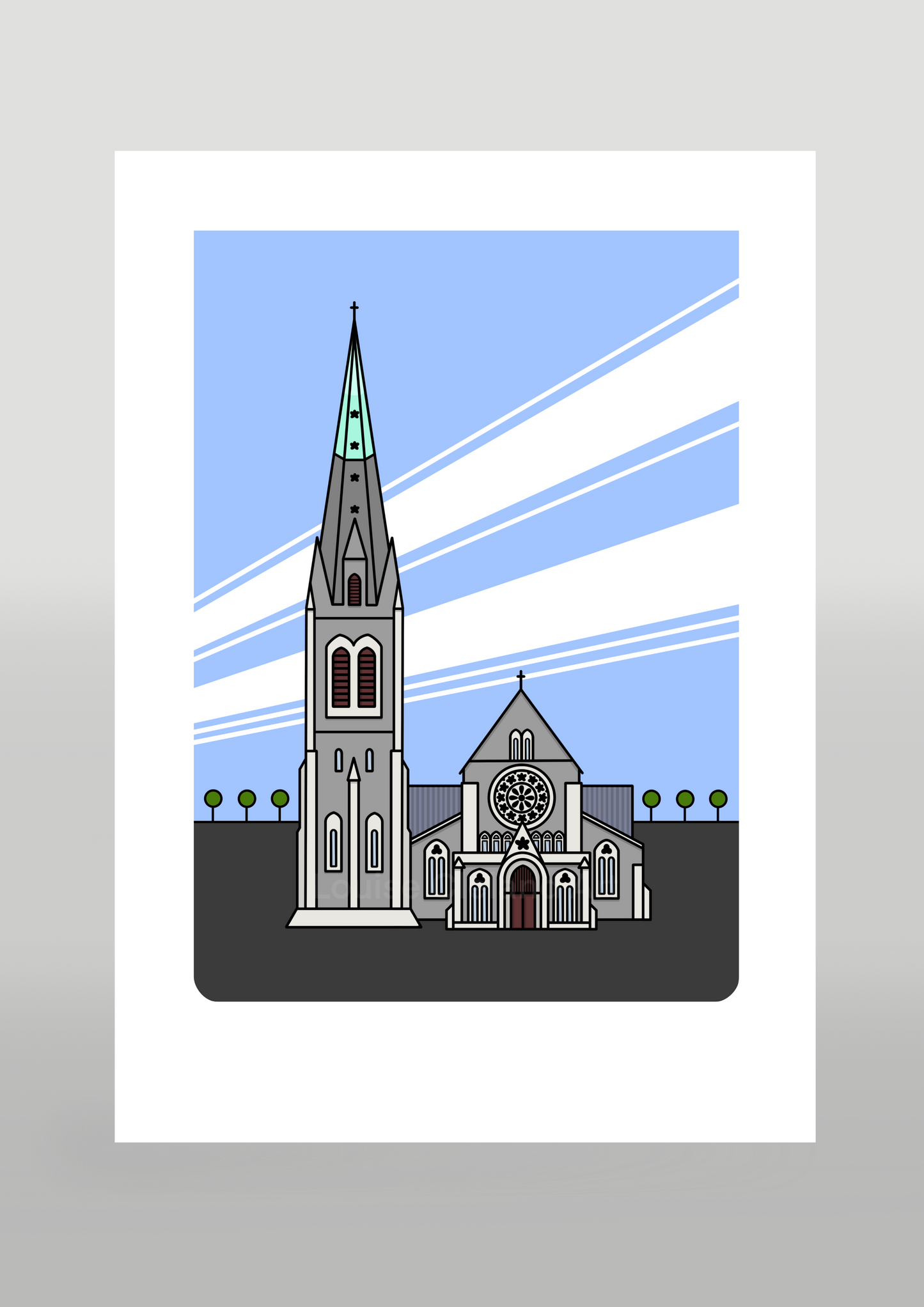 Christchurch Cathedral Digital Art