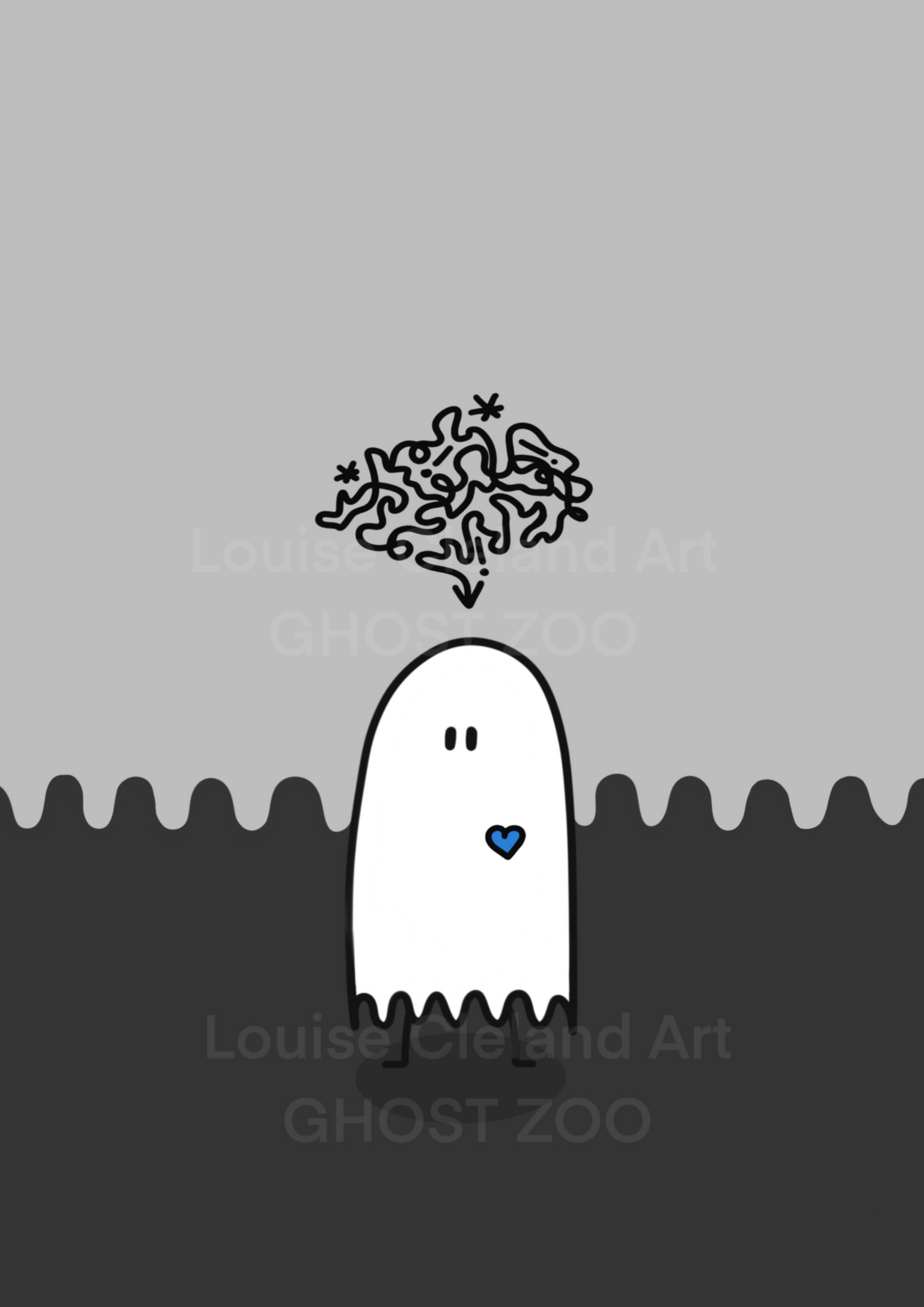 Depression Ghost Print